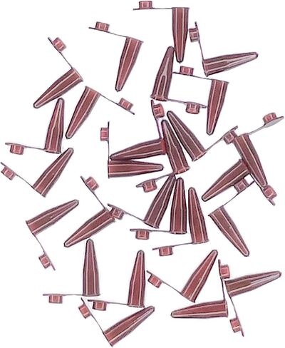 Muhwa 1000pcs أنابيب PCR الأزرق مع غطاء مسطح ، 0.2 مل من الأنابيب الدقيقة ، أنبوب تفاعل PCR in Kuwait