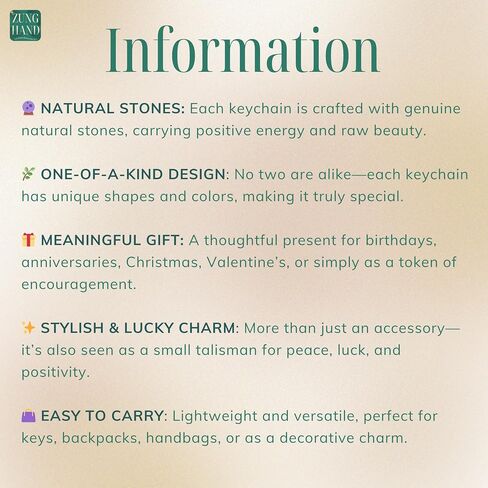 Crystal Keychain The Fortunekey - حظا سعيدا وإيجابية هدية مع شفاء البلورات | هدية ذات مغزى للنساء أو الأمهات أو الأصدقاء لإلهام الثقة والإيمان والقوة لأي مناسبة in Kuwait