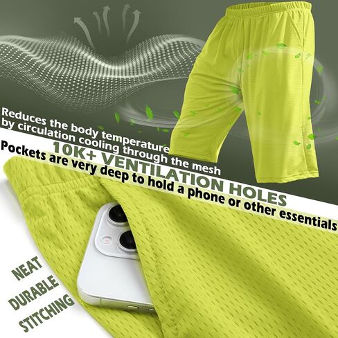 Mens Athletic Running Shorts 1 Pack Quick Dry with Pockets Workout Gym Shorts for Men Mesh Swim Trunks Pajama Board in Saudi Arabia