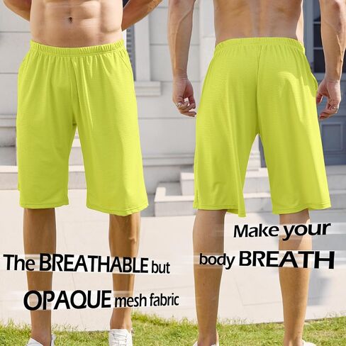 Mens Athletic Running Shorts 1 Pack Quick Dry with Pockets Workout Gym Shorts for Men Mesh Swim Trunks Pajama Board in Saudi Arabia