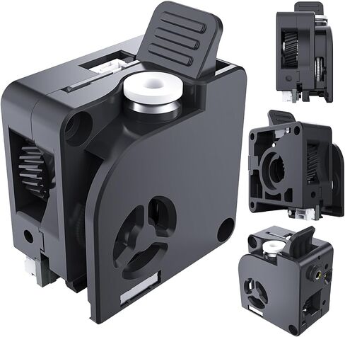 مجموعة بثق CREALITY K1C مع محرك لـ K1 ، K1 MAX/SE ، ENDER 3 V3/PLUS 3D الطابعة ، 1000H+ خالية من السدادة ، آلية بثق قوية مع مكبس الربيع والكرة المزدوجة ، التغذية الدقيقة الدقيقة دون الركود in Kuwait