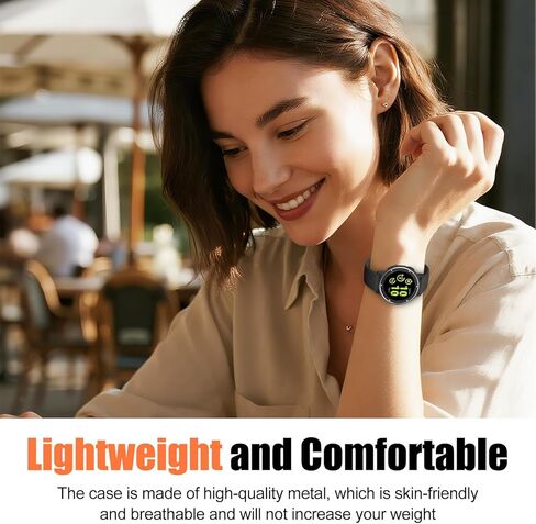 BEARDDO 2 في 1 حالة معدنية لـ Garmin Vivoactive 5 مع تغطية TPU الخلفية ، غطاء وقائي مقاوم للصدمات وعرة مع إكسسوارات القماش التنظيف لـ Garmin Vivoactive 5 Smartwatch Bezel (Dark Gray) in Kuwait