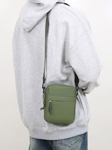 Crossbody Bag Unisex Crossbody Bag Handbag Mini Mobile Wallet in Saudi Arabia