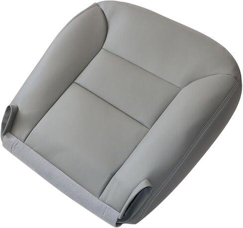 NLQR #522 Med Tan Front Passenger Side Bottom Replacement Microfiber Leather Seat Covers Compatible with Chevy Silverado 1500 2500 3500 Tahoe Suburban 1500 2500 Sierra Yukon 1995 1996 1997 1998 1999 in Saudi Arabia