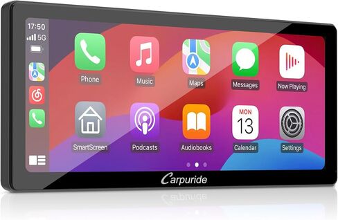 شاشة Carpuride W903S Wireless Carplay & Android Auto مع 3 قناة Dash Cam ، 4K الأمامية والخلفية 1080 بكسل ، 1080 بكسل كاميرا كابينة الأشعة تحت الحمراء للسيارات مع بطاقة 64 جيجابايت ، تسجيل حلقة ، بلوتوث in Kuwait