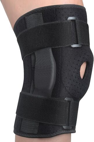 CHIYAN Hinged Knee Brace with Side Stabilizers for Meniscus Tear, Men Women Hinges Knee Support for Arthritis Pain Relief in Saudi Arabia