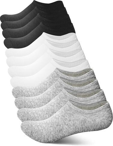 No Show Socks Womens Men Ankle Socks Short Low Cut Invisible Liner Non Slip Casual Athletic Boat Socks 6 Pairs in Saudi Arabia
