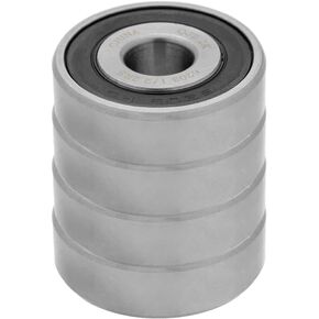 [4 حزمة] 6203-2RS-1/2-كرة شعاعية عميقة الأقساط تحمل 1/2 في x 1.575 في x 0.473 في (معرف x od x عرض) | 12.7 مم × 40 مم × 12 مم (معرف X OD X عرض) مع ختم مطاطي مزدوج in Kuwait