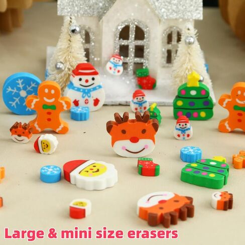 Mini Easter Erasers for Kids Bulk 150Pcs Egg Bunny Rainbow 12 Styles Novelty Rabbit Pencil Erasers for Easter Egg Fillers Party Favor Classroom Rewards in Saudi Arabia