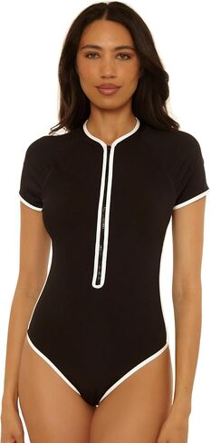 Trina Turk Women's Triumph Paddlesuit One Piece Swimsuit, Bathing Suits in Saudi Arabia