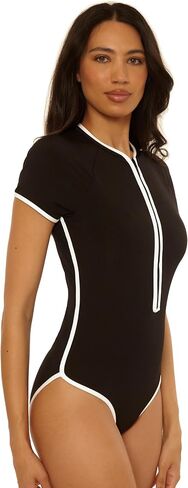 Trina Turk Women's Triumph Paddlesuit One Piece Swimsuit, Bathing Suits in Saudi Arabia