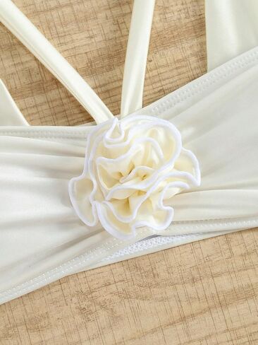 Women 3D Floral Bathing Suit Swimsuit Bikini Sets in Saudi Arabia