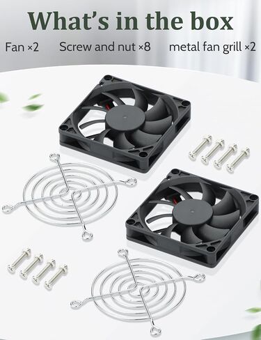 40mm x 10mm 3Pin DC Brushless Fan High Speed 12V 4500RPM for 3D Printer DVR DIY Computer Case Projector Switches Power Supply Inverter 2 Packs in Kuwait