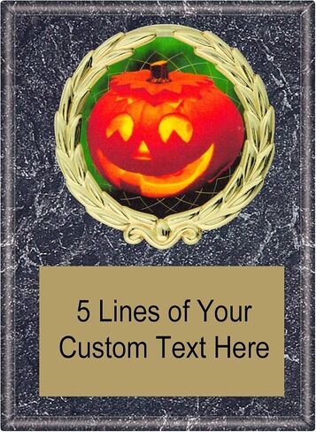 Express Medals Various Styles of Personalized Halloween Award Plaques Trophy Prize Gift in Saudi Arabia