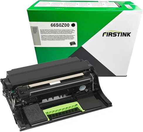 وحدة تصوير 66S0Z00 عالية الإنتاجية [75,800 صفحة] بديلة لوحدة التصوير السوداء Lexmark 66S0Z00 تعمل لطابعة Lexmark MX632adwe MX532adwe MS632dwe MS631dw MS531dw XM3350 M3350 in Saudi Arabia