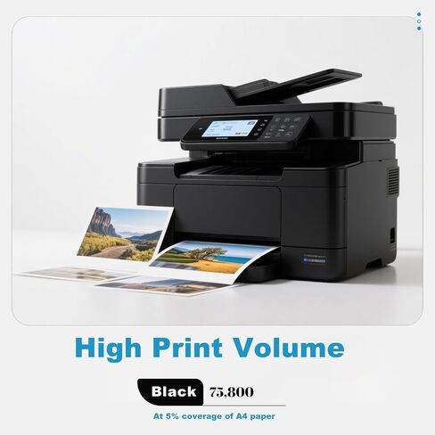 وحدة تصوير 66S0Z00 عالية الإنتاجية [75,800 صفحة] بديلة لوحدة التصوير السوداء Lexmark 66S0Z00 تعمل لطابعة Lexmark MX632adwe MX532adwe MS632dwe MS631dw MS531dw XM3350 M3350 in Saudi Arabia