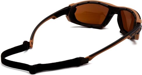 Carhartt Gear CHB1018DTMP TOCCOA ™ SANDSTER BRONZE LENS - مقاس واحد يناسب الجميع - أسود/تان in Saudi Arabia