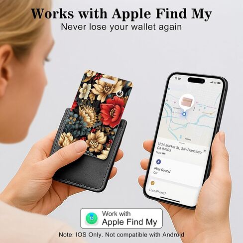 بطاقة تعقب المحفظة (iOS فقط) ، تتبع محفظة بطاقة ذكية قابلة لإعادة الشحن لـ Apple Find ، Thin Bluetooth Tracking Card Tracker ، Finder Key for Keys ، حقائب ، جواز سفر ، ألياف الكربون أسود in Kuwait