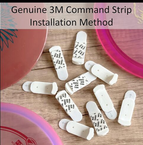 Disc Golf Wall Hanger Mounts - Command Strip or Thumb tack Installation in Saudi Arabia