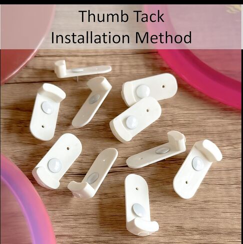 Disc Golf Wall Hanger Mounts - Command Strip or Thumb tack Installation in Saudi Arabia