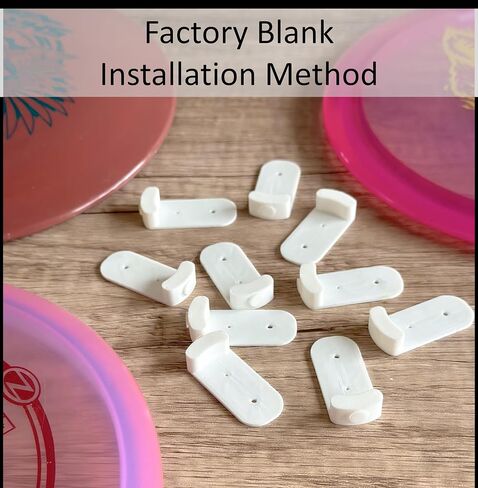 Disc Golf Wall Hanger Mounts - Command Strip or Thumb tack Installation in Saudi Arabia