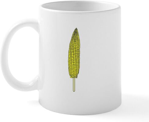 CafePress I Heart (Love) Corn (On The Cob) Mug 11 oz (325 ml) Ceramic Coffee Mug in Saudi Arabia