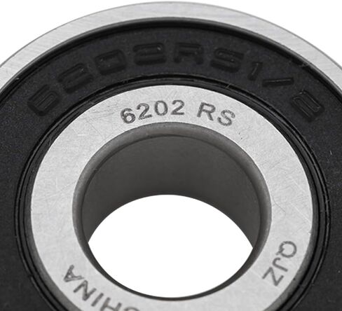 [4 حزمة] 6203-2RS-1/2-كرة شعاعية عميقة الأقساط تحمل 1/2 في x 1.575 في x 0.473 في (معرف x od x عرض) | 12.7 مم × 40 مم × 12 مم (معرف X OD X عرض) مع ختم مطاطي مزدوج in Kuwait