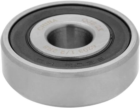 [4 حزمة] 6203-2RS-1/2-كرة شعاعية عميقة الأقساط تحمل 1/2 في x 1.575 في x 0.473 في (معرف x od x عرض) | 12.7 مم × 40 مم × 12 مم (معرف X OD X عرض) مع ختم مطاطي مزدوج in Kuwait