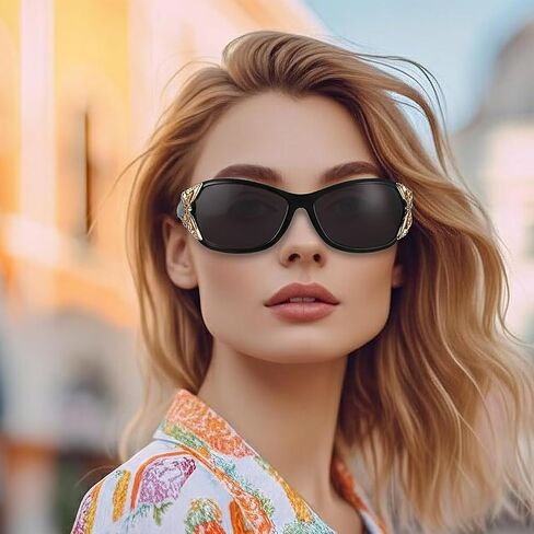 3 أزواج من نظارات شمسية Y2K للنساء ، لف الأزياء حول تصميمات الشمس الفراشة مع حماية UV400 لركوب الدراجات الصيد in Kuwait