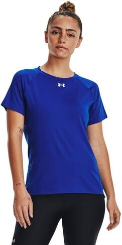 Under Armor Womens Performance Shirt Sleeve Shirt Black | MD الأبيض in Saudi Arabia