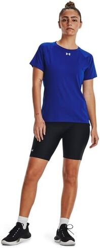 Under Armor Womens Performance Shirt Sleeve Shirt Black | MD الأبيض in Saudi Arabia