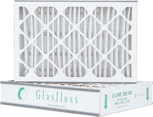 Glasfloss ZL 20x25x5 MERV 10 Air Cleaner Filter replacements for Trion Air Bear. 2 Pack. Exact Size: 24-1/4 x 19-3/4 x 4-7/8 in Kuwait