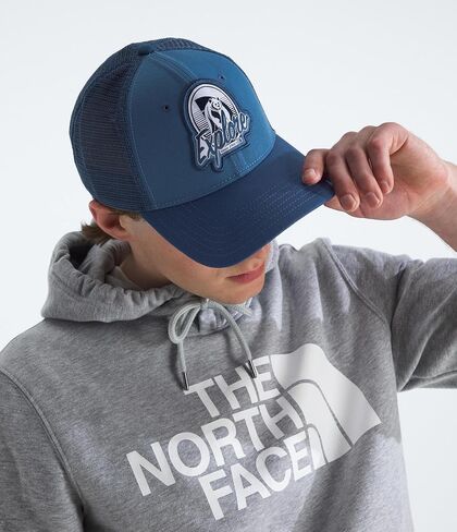 The North FACE Unisex-Adult Graphic Mudder Trucker | Snapback Baseball Cap for Men & Women, Casual Everyday Summer Hat in Saudi Arabia