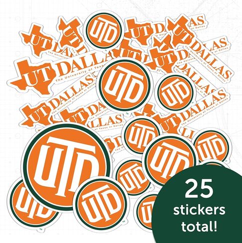 Desert Cactus University of Texas at Dallas Sticker Texas Dallas Comet Vinyl Decal Laptop Water Bottle Car Scrapbook Sheet (Type 1-1) in Saudi Arabia