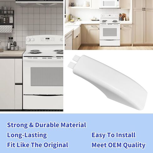 DE94-02409C Microwave Door Handle Replacement Part Compatible with Samsung Microwaves Replaces SMH1611SE DE94-02409C SMH1713S in Kuwait