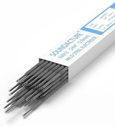 E6013 Welding Rod 3/32" 1lb Carbon Steel Stick Electrodes for Arc Welding Machine - Easy Strike, Smooth Arc, Reliable Performance in Kuwait