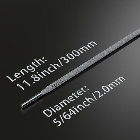 E6013 Welding Rod 3/32" 1lb Carbon Steel Stick Electrodes for Arc Welding Machine - Easy Strike, Smooth Arc, Reliable Performance in Kuwait