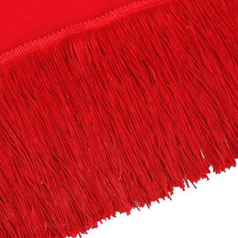 Ladies Latin Dance Fringed Triangle Hip Scarf Women High-Split Tassel Wrap Skirt Rumba Dancing Costume for Salsa Cha-cha in Saudi Arabia