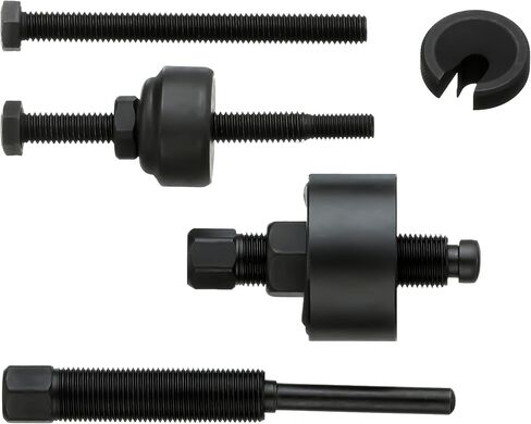 ARES 71001 - مجموعة خدمة بكرة مضخة التوجيه - تطلق بكرات التوجيه من المضخة - تناسب محاور البكرة بقطر 1 1/8 بوصة، 1 1/4 بوصة، 1 5/16 بوصة، و1 3/8 بوصة in Kuwait