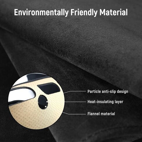Zzeqyg Dash Cover for Ford Bronco Sport 2021 2022 2023 2024 2025 Flannel Dashboard Cover Cover Dash Mat Cover Cover Cover Sunshield Protector Pad in Kuwait