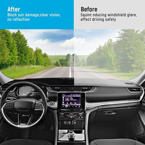 Zzeqyg Dash Cover for Ford Bronco Sport 2021 2022 2023 2024 2025 Flannel Dashboard Cover Cover Dash Mat Cover Cover Cover Sunshield Protector Pad in Kuwait