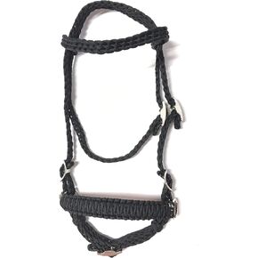 pony bitless bridle pony tack black in Kuwait