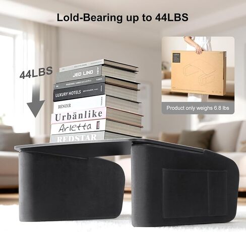 Lap Desk for Adults with Arm Rests,Ergonomic Laptop Pillow Stand for Bed,Couch,Floor,Large Table for Long Hours Work,Eating,Gaming,Reading and Writing,Lap Laptop Desk for College Dorm Room in Saudi Arabia
