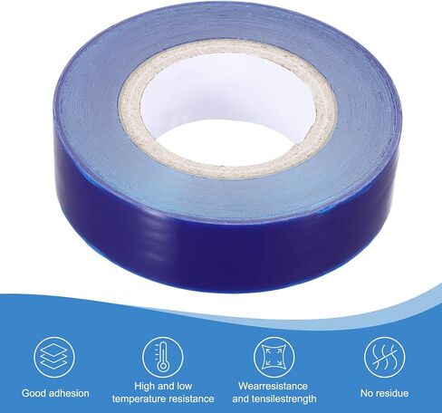 PATIKIL Removable Protective Film Tape, 2 Inch x 656 ft PE Surface Protective Scratch Film Tape Roll for Furniture Electrical Appliances Plastic Hardware High Stickiness Clear in Saudi Arabia
