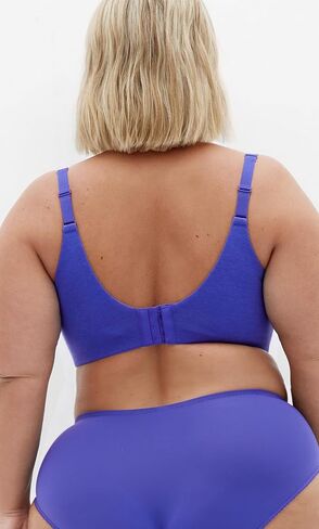 City Chic Women's Plus Size Bra - Smooth & Chic Cotton T-Shirt in Saudi Arabia