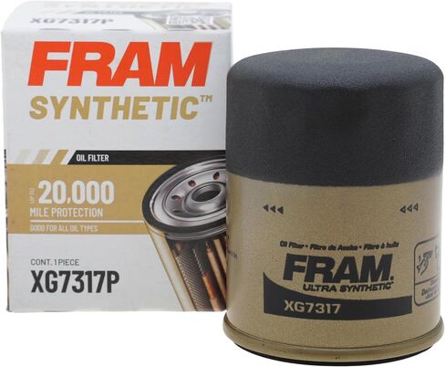 Fram PH7317 Extra Guard 10K Mile Change Interval Spin-On Oil Filter, black in Kuwait