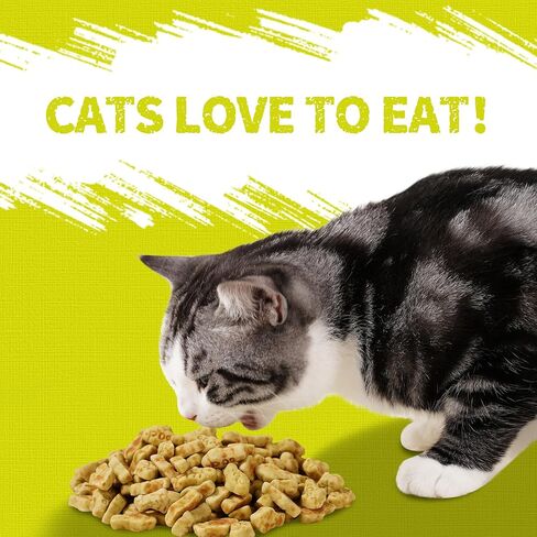 13.4 أوقية Lysine Cat يعامل نكهة السلمون الطبيعية بسكويتات القطط الصحيحة بسكويت الوجبات الخفيفة ليسين لرعاية الأسنان للقطط والقطط in Kuwait