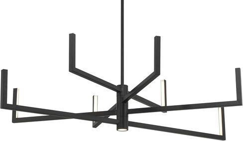 George Kovacs P1478-66A-L Articular LED Chandelier, Coal in Saudi Arabia