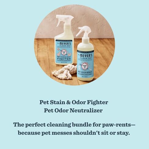 السّيدة. تشمل مجموعة Meyer's Clean Day Cat Care ، Spritz القطط - Peach و Pet Stain & Odor Fighter - أوراق جوز الهند in Kuwait