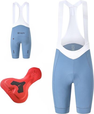 YKYWBIKE Cycling Bibs Women - Italian Elastic Interface Padded Bib Shorts Road Bicycle Breathable Tights Riding for 7 Hours in Kuwait